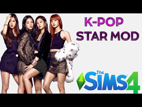 K POP YILDIZI OLDUM !  - Kpop Star Mod ( Blackpink, BTS, Twice, Army ) The Sims 4 Türkçe