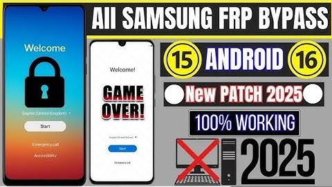 Samsung FRP Unlock 2025 | Android 15/16 | 100% Working FRP Bypass | NoPC | Easy Guide