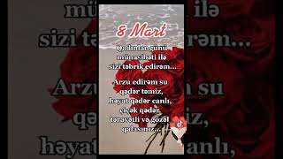 8 Mart Qadinlar Gunu Munasibəti Ilə Butun Qadinlari Təbrik Edirəm