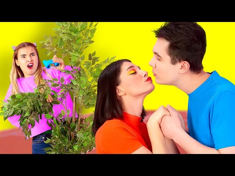 HIGH SCHOOL YOU Vs CHILD YOU || First Boyfriend VS My Boyfriend! Funny Situations By 123 GO! SCHOOL