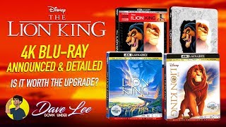 THE LION KING - 4K Blu-ray Announced & Detailed, Is It Worth The Upgrade? THE LION KING - 4K Blu-ray Announced & Detailed, Is It Worth The Upgrade?