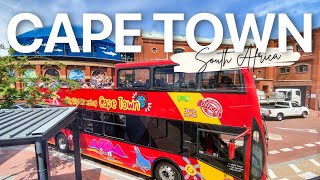 Tour Cape Town on The City Sightseeing Red Bus (blue route)