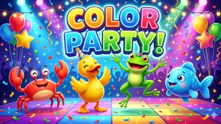Learn Colors with Animals 🎨🐶 | Animal Colors for Kids | Fun Learning Video