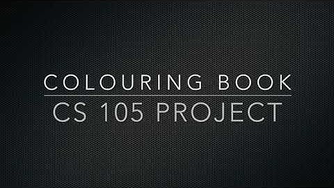 cs 105 final project