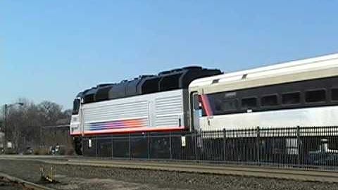 NJ Transit, CSX, and Norfolk Southern at Bound Brook, NJ on Feb. 25 2009