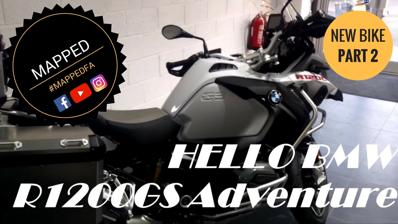 MAPPED - Hello BMW R1200GS ADVENTURE! (NEW BIKE Pt.2) - YouTube