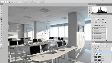 Photoshop Tutorial - Creating Atmosphere in Architectural Renderings