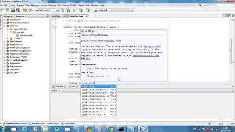 Pemrograman Java 2 - Operator (Aritmatika dan Penugasan)