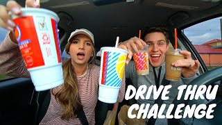 Picky eater does the Drive Thru CHALLENGE!