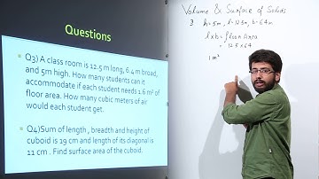 Mensuration I Class 9th I Maths I ICSE I Chapter 21 | Volume And Surface Area Of Solids I L322