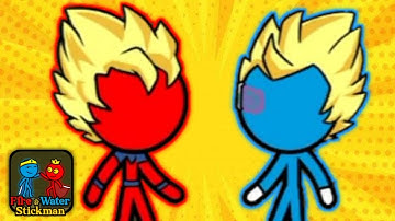 Red and Blue Stickman : Animation Parkour Gameplay Level 21-25