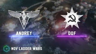 Andrey(A) vs DDF(S) - Nov Ladder Wars Finals - Red Alert 3