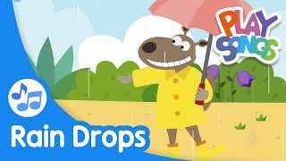 Rain Drops | Nursery Rhymes Songs for Babies | Relaxing Songs for Kids | Playsongs