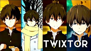 Hyouka Anime Twixtor Clips 4K 60fps🛸