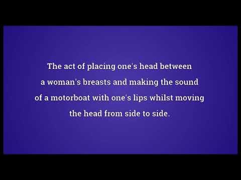 meaning of motorboating in the song pontoon