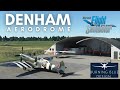 Burning Blue Design Denham - Review Flight to Popham - Spitfire - Microsoft Flight Simulator