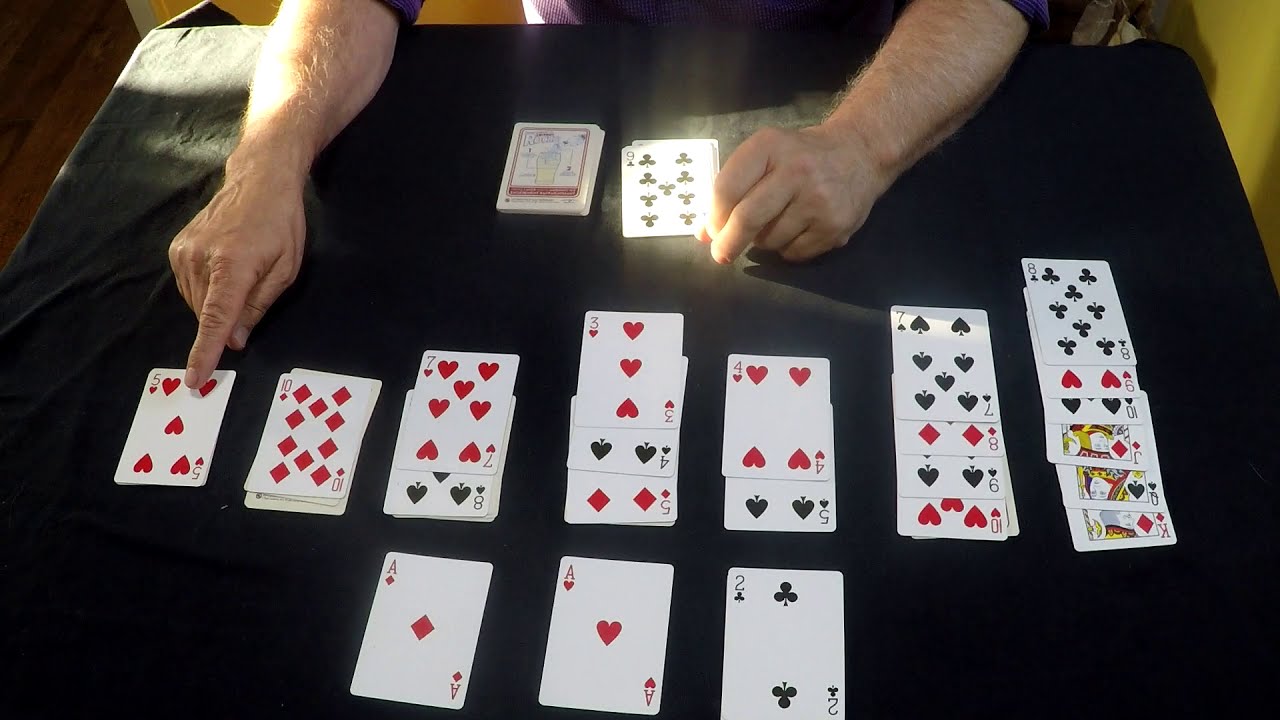 SOLITAIRE KLONDIKE  ASMR SOFT TALK CARTE WHISPERING MURMURE FRANÇAIS  PATIENCE