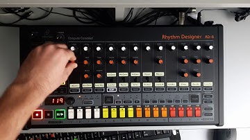 808 Modern Patterns: Remaking famous Hip-Hop Drum Pattern on the Behringer RD-8
