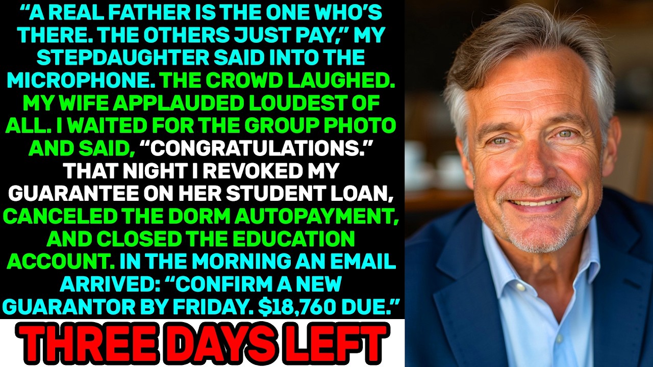 She Said Only Real Fathers Matter — I Revoked Her Loan Guarantee