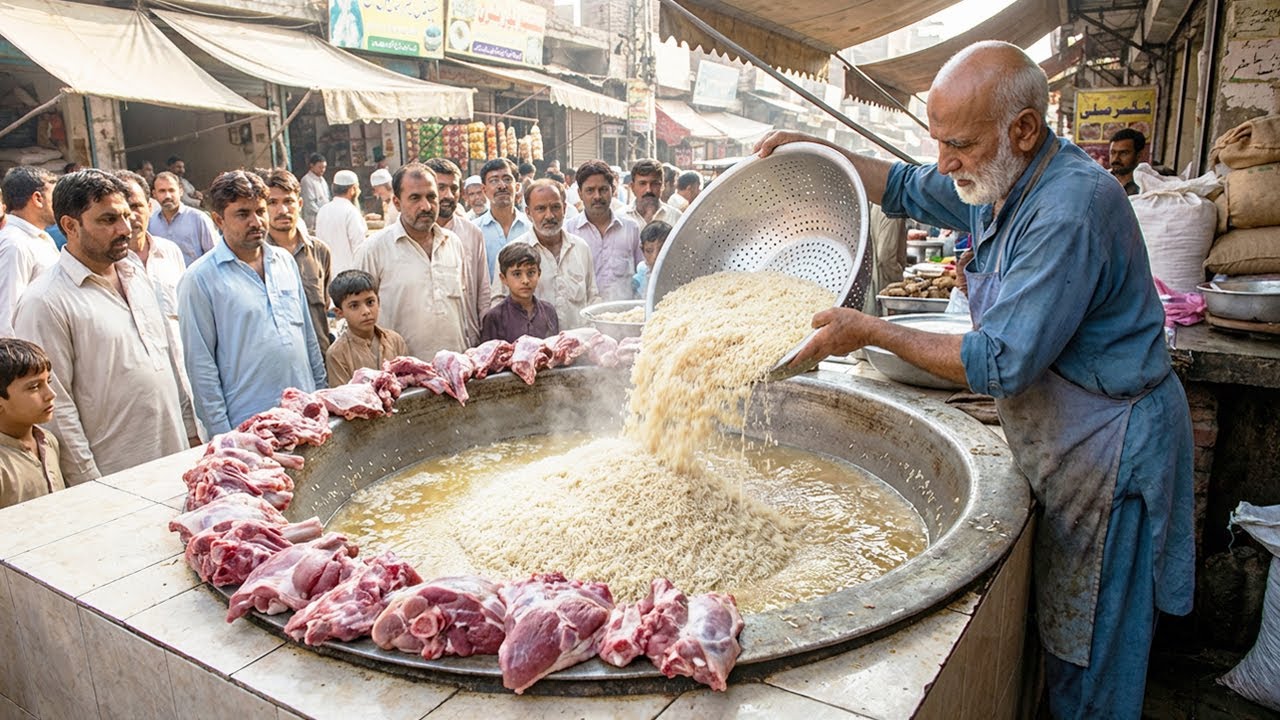 1000KG MEGA KABULI PULAO 😱 | WORLD’S BIGGEST RICE & MEAT COOKING | AMAZING STREET FOOD OF PAKISTAN