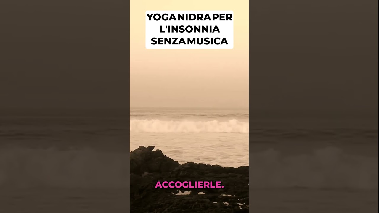1h Yoga Nidra per l'insonnia, Meditazione guidata per dormire profondamente - SENZA MUSICA -