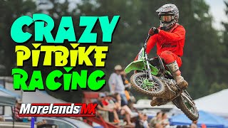 Craziest Pitbike Racing I've Ever Done | 2023 Morelands MX Series | Pitbike Round 2