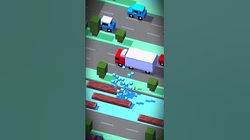 Epic Crossy Road Challenge 97/🐥 Can I Survive? #crossyroad #usa #puzzlegames #shorts