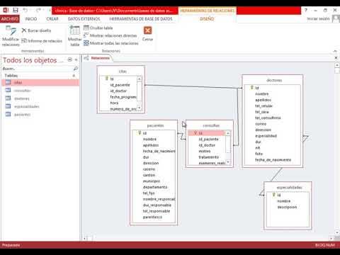 Acces base de datos