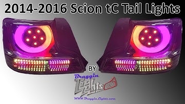 Get Noticed: Custom RGB Color Flow Tail Lights for 2014-2016 Scion tC