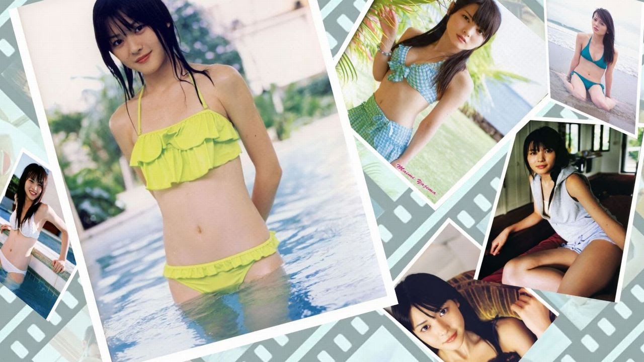とってもキュートな Uteリーダー 矢島舞美 セクシー 水着 スライドショー Part1 Youtube