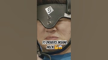 Think F1 drivers are just good drivers? Their NECKS are INSANE! 😳💪