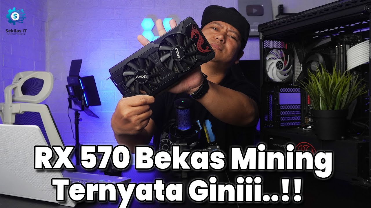 Beli RX 570 4GB Bekas Mining Ternyata Gini Kondisinya