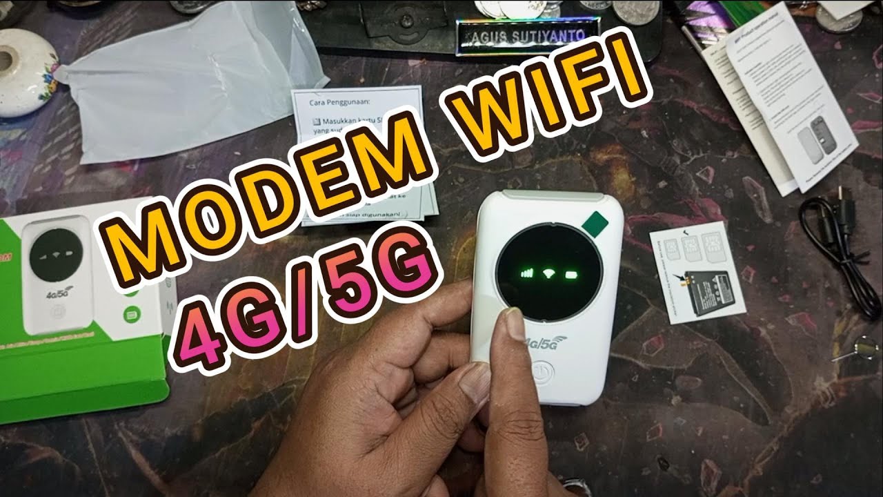 Modem WIFI 4G/5G Tipe H808 // Baterai 3200 mAh awet seharian - YouTube