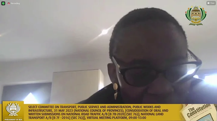 Select Committee on Transport, Public Service and Administration, Public Works and Infrastructure…