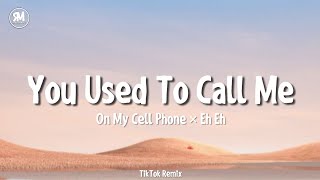 you used to call me on my cell phone × شيرين eh eh (tiktok remix)