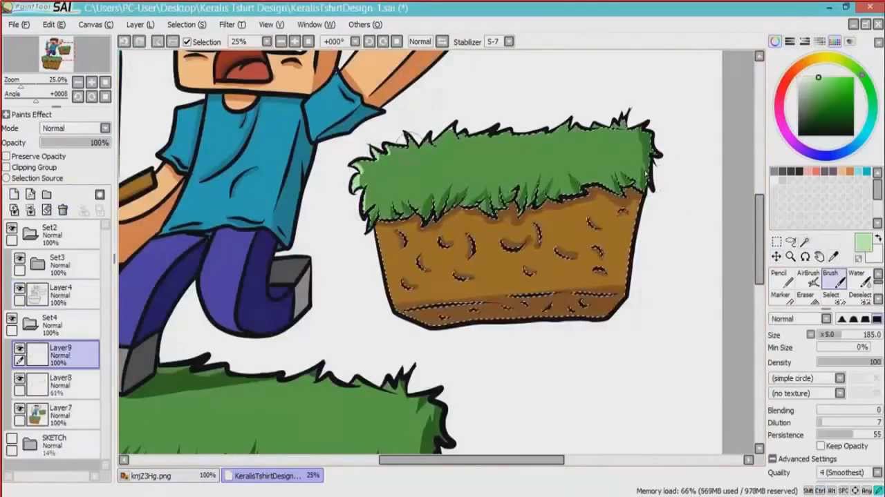 Speed Art: BoscoJustSomeGuy - T-shirt Drawing Design