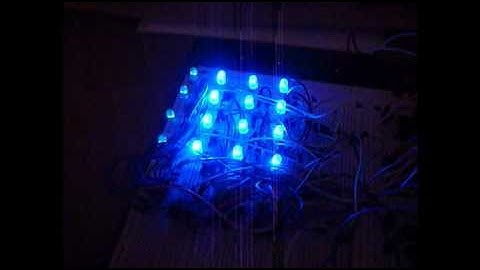 Arduino 4x4 RGB Matrix