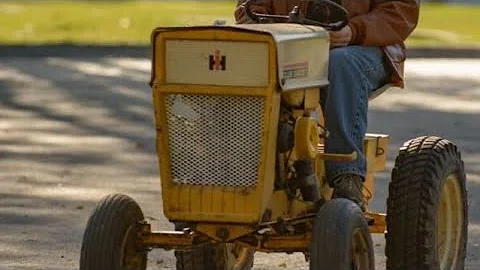 Old vintage 1963 -1965 International Harvester Cub Cadet 70 Lawn Tractor