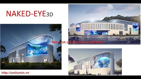 MÀN HÌNH LED QUẢNG CÁO 3D NGOÀI NHÀ - LSK OUTDOOR FINE PITCH LED SCREEN