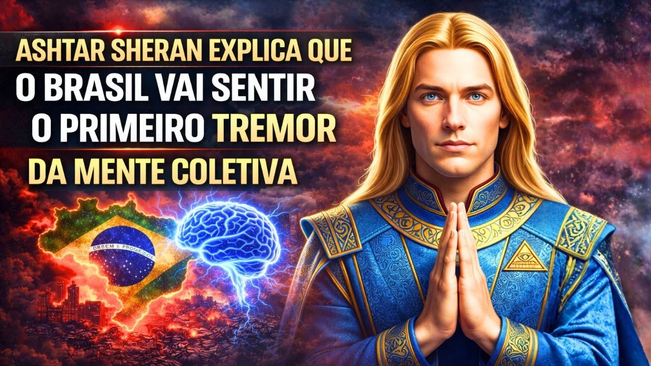Ashtar Sheran Explica Que O Brasil Vai Sentir O Primeiro Tremor Da Mente Coletiva