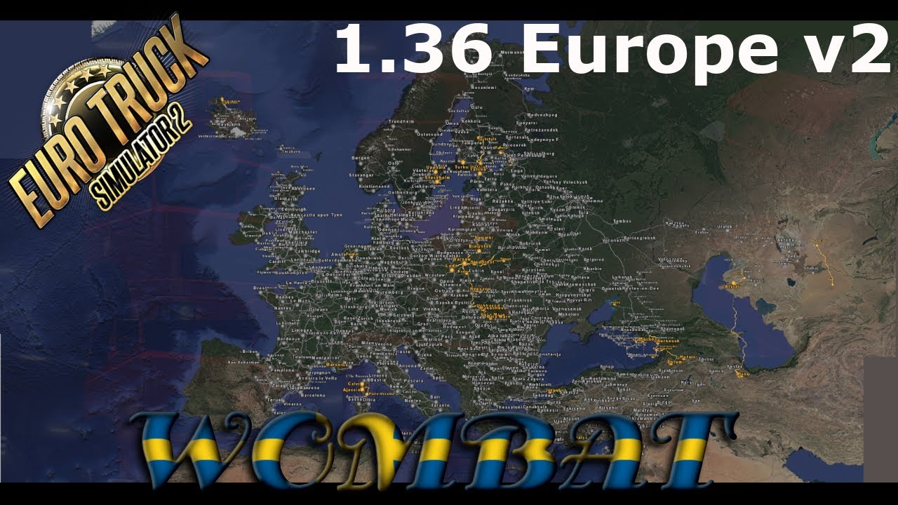 Ets2 1 34 I My Big Europe Map Combo I Promods 2 33 Including Roex 2 1