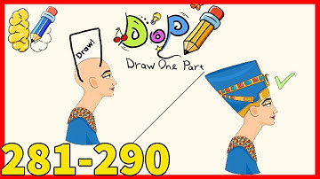DOP Draw One Part | Level 281 282 283 284 285 286 287 288 289 290 Solution or Walkthrough