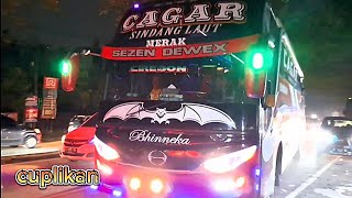 Pintu Masuk Tol Bitung Jadi Pusat Bus Ngetem Untuk Para Pemudik