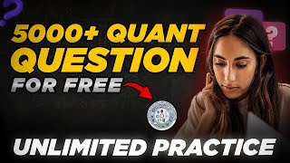 Absolute Free Source to Practice Quantitative Techniques Questions | Math for CLAT clat2024 clat