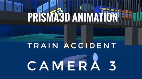 Prisma3d | Train Accident animation 3 #kaizengovind #prisma3d #prisma3danimation #prisma3dtutorial