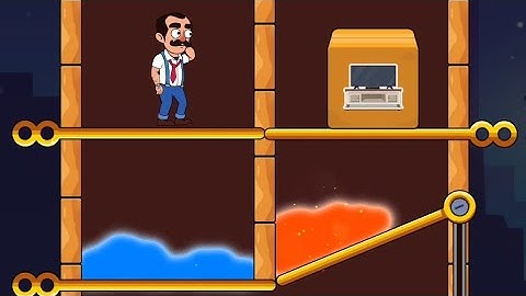 Home Pin Rescue New Gameplay Level 3-22 Puzzle - Pull Him Out