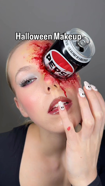 EASY HALLOWEEN MAKEUP! 🩸#halloweenmakeup #sfxmakeup #sfx #makeuptutorial