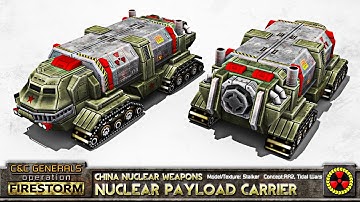 Nuke China 1 vs 4 USA Air Force - C&C Generals Operation Firestorm