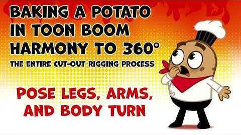 04c Pose Legs, Arms, and Body Turn | The Baked Potato Rigging Course