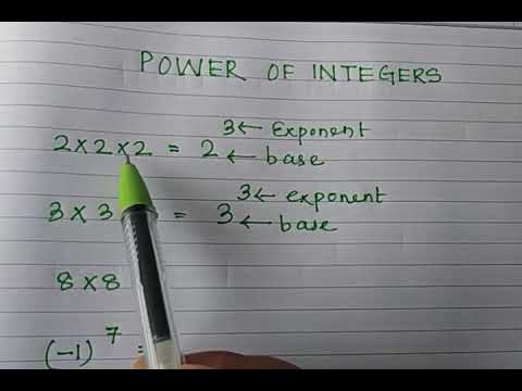 Power of Integers - YouTube